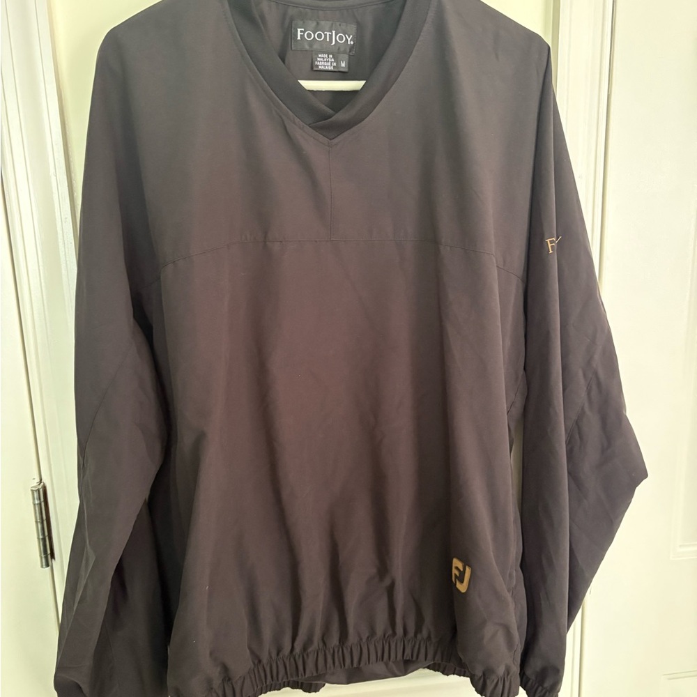 FootJoy Charcoal V-Neck Pullover